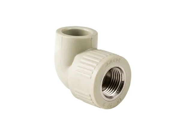 Колено ПП комб. вн. 32х3/4", сер. РТП