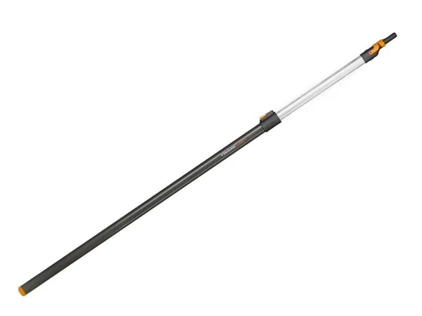 Черенок алюминиевый графитовый телескопический QuikFit FISKARS