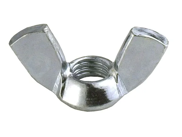 Гайка М8 барашковая, цинк, DIN 315 (50 шт в пласт. конт.) STARFIX