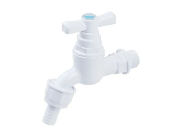 Кран пластиковый водоразборный (для шланга) 1/2" нар., AV Engineering