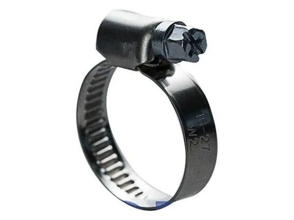 Хомут червячный 130-150 мм, нерж.сталь (W2) STARFIX