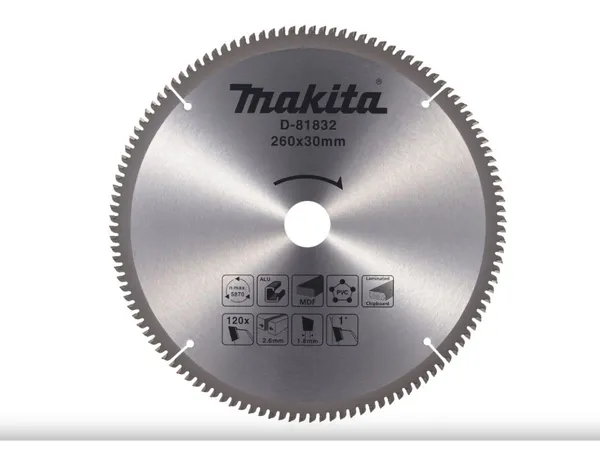 Диск пильный 260х30 мм 120 зуб. универсальный MAKITA