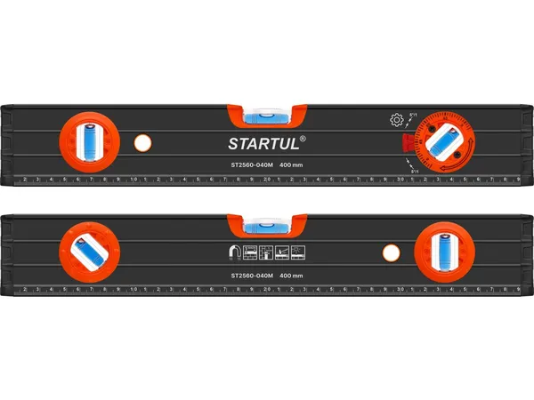 Уровень 400мм магнитный STARTUL PROFI (ST2560-040M)