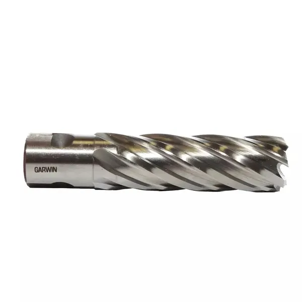 Сверло корончатое GARWIN INDUSTRIAL 102810-12 (12 мм, универсальный хвостовик 3/4", WELDON/NITTO ф19,05 мм, HSS, глубина сверления Lap50 мм)