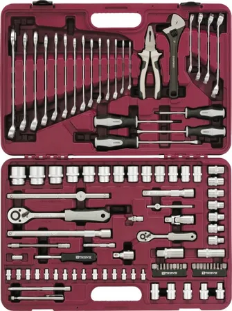 Набор инструмента универсальный 1/4", 1/2"DR, 101 предмет Thorvik UTS0101