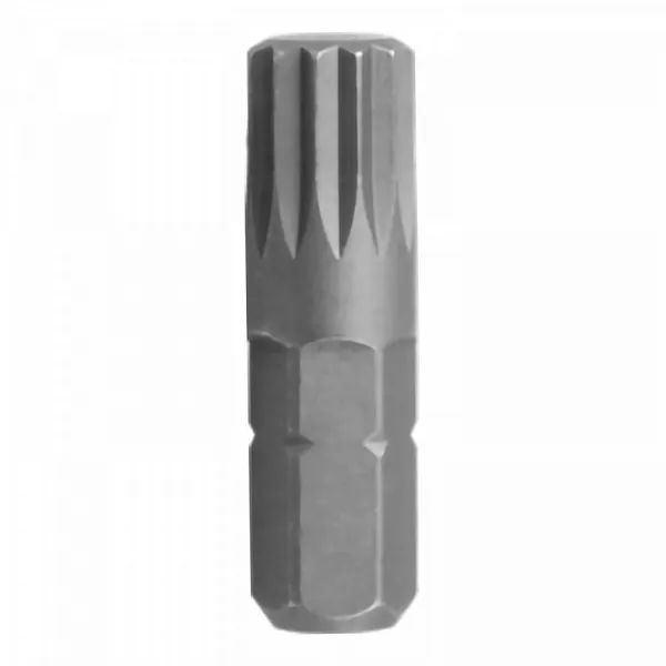 Вставка (бита) торцевая 1/4" SPLINE, М4, L = 25 мм KING TONY 102504M