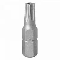 Вставка (бита) торцевая 1/4" TORX, T10, L = 25, с отверстием KING TONY 102510U