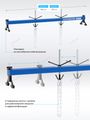 Стенд для вывешивания двигателей NORDBERG N3005V (500 кг, L=150 см)