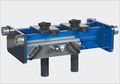 Пневмогидравлический ямный подъемник с двумя цилиндрами GD150-2 (15т)