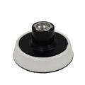 Диск-подошва полировальная JETA PRO J411275, (Ø 75 мм), без отв., Velcro, средней жесткости, крепление М14, для J4112