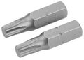 Набор вставок (бит) торцевых 1/4" Torx T10 25 мм 2 предмета TOLSEN TT20221
