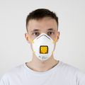 Полумаска Mircon JETA PRO JM-8612 противоаэрозольная с клапаном MaxFlow, класс защиты FFP1 /10шт/