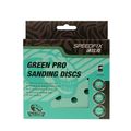 Шлифовальный круг на бумажной основе 125 мм GRIP P400 8 отв 10 шт Sandwox 137 Green ALO 137.125.400.08-10