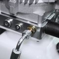 Подъемник четырехстоечный NORDBERG 4445J_M2, 4.5 т, 380 В, синий/серый