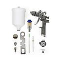 Краскопульт BOOMER BM827 KIT HVLP с верхним пластиковым бачком, сопло 1.4/1.7 мм