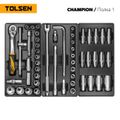 Набор инструментов "CHAMPION" для тележки TOLSEN TT85416-239 (18 ложементов, 239 предметов)