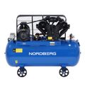 Компрессор поршневой NORDBERG NCT370/1400 с ременной передачей 380 В, ресивер 370 л, 1400 л/мин