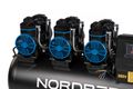 Компрессор безмасляный 380В ресивер 100 л 750 л/мин NORDBERG NCEO100/750