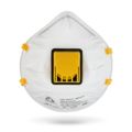 Полумаска Mircon JETA PRO JM-8612 противоаэрозольная с клапаном MaxFlow, класс защиты FFP1 /10шт/