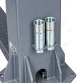 Подъемник двухстоечный NORDBERG STX35TH-220-7015, 4 т, снятие со стопоров с одной колонны, 220 В, цвет серый