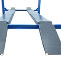 Подъемник четырехстоечный NORDBERG 4450_M2B,5 т, без траверсы, для сход-развала, механическое снятие, синий