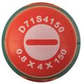 D71S4150 Отвертка стержневая шлицевая ANTI-SLIP GRIP, SL4.0х150 мм