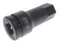Головка торцевая ударная JTC-641130 (3/4", HEX, H30, L=100 мм)