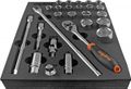 Набор головок торцевых Ombra OMT26STE, 1/2" DR с аксессуарами