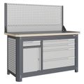 Верстак трехтумбовый Верстакофф MCN 1552.S8L4