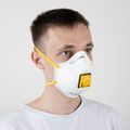 Полумаска Mircon JETA PRO JM-7612 противоаэрозольная с клапаном, класс защиты FFP1 /10шт/