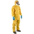 Комбинезон одноразовый JPC-800 Element Chem, PP/PE 50/50%, 80 г/м2, желтый