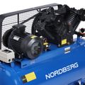 Компрессор поршневой NORDBERG NCT370/1400 с ременной передачей 380 В, ресивер 370 л, 1400 л/мин