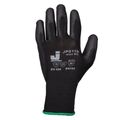 Перчатки нейлоновые JETA SAFETY JP011 с полиуретановым покрытием черные 12 пар