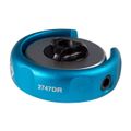 KING TONY Трещотка компактная 1/4", 72 зубца, дисковый механизм