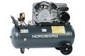 Компрессор поршневой с ременной передачей NORDBERG NCP100/360A (380В, ресив. 100л, 420л/мин)
