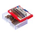 Набор вставок (бит) 1/4", TORX, HEX, PZ, PH, SLOT, 32 предмета МАСТАК 058-10032C