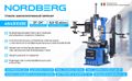 Станок шиномонтажный NORDBERG 4643ID, автомат, инверторный, стол с накладками, 220 В, синий
