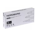 Набор шарнирно-губцевого инструмента NORDBERG 40003T, 3 предмета в ложементе для тележки