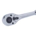Трещотка 3/8", 200 мм, 32 зубца, флажковая с кнопкой KING TONY 3761-08F