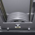 Подъемник четырехстоечный NORDBERG 4445J_M2, 4.5 т, 380 В, синий/серый