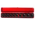 Набор головок торцевых 12-ти гранных ударных JTC-J410P (1/2", 10-24 мм, 10 предметов)