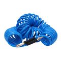 Cпиральный воздушный шланг JETA PRO 5887515 с фитингами М1/4", Ø 9.5-13.5 мм, длина 15 м, цвет синий