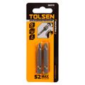 Набор вставок (бит) торцевых 1/4" Phillips PH2 50 мм 2 предмета TOLSEN TT20313