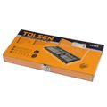 Набор вставок (бит) 10 мм Torx Spline Hex 40 предметов TOLSEN TT20385