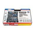 Licota ALK-8009F Набор инструментов 1/4" и 1/2" 6 гр. 143 предмета