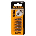 Набор вставок (бит) торцевых 1/4" Torx T25 25 мм 5 предметов TOLSEN TT20277