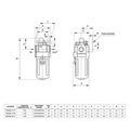GARWIN PRO 807660-17-14 Лубрикатор для пневмоинструмента 1/4"