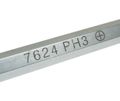 Отвертка крестовая усиленная со сквозным стержнем JTC-7624 (PH 3,0х250 мм)