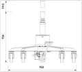 Трансмисcионная пневмогидравлическая телескопическая стойка VLT6