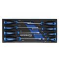Набор отверток шлицевых NORDBERG 301008T, 8 штук в ложементе для тележки